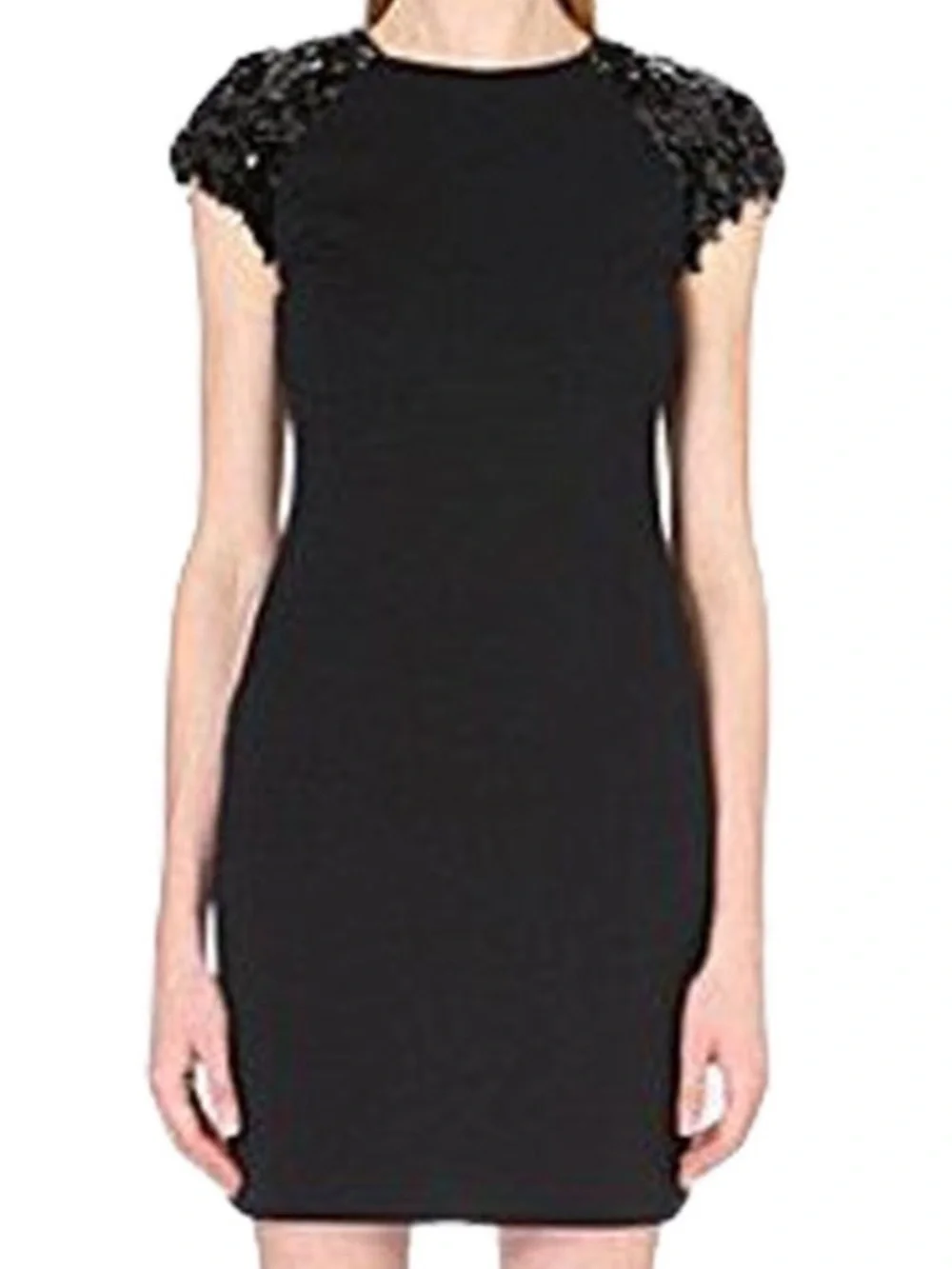 MICHAEL Michael Kors Sequin Sleeve Sheath Dress